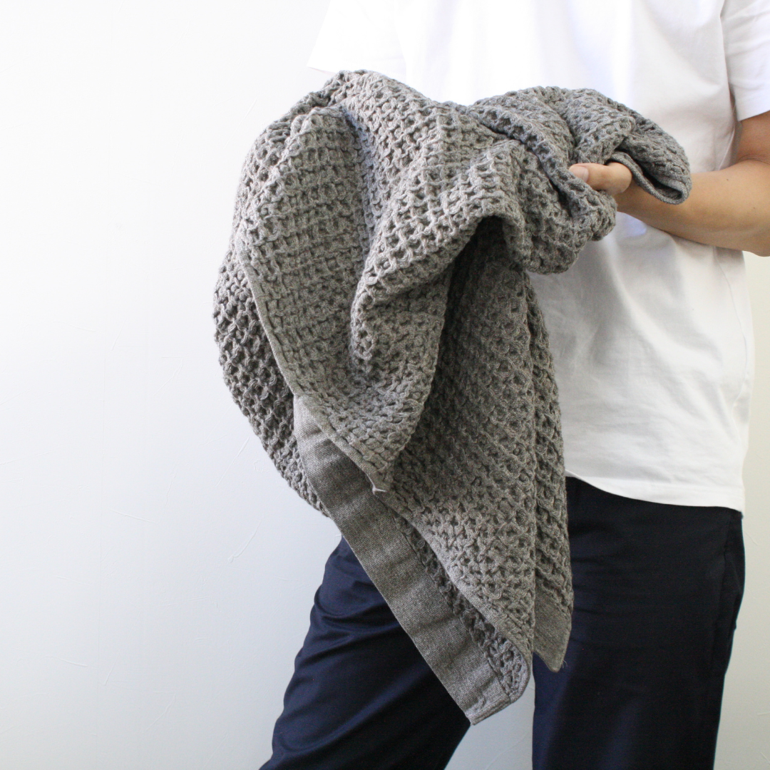 Cotton Waffle Bath Towel / BRERA